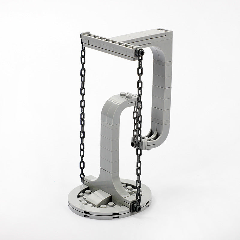Building Block Bricks Sculpture Anti-Gravity Balance