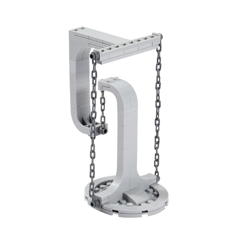 Building Block Bricks Sculpture Anti-Gravity Balance