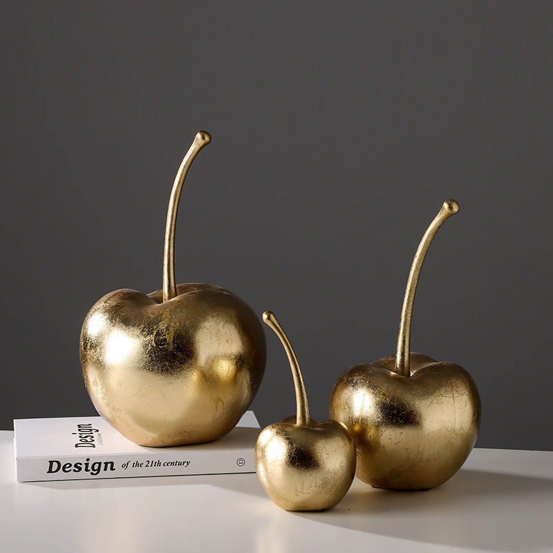 Resin Apple Decorations Living Room Home and Office Decorations