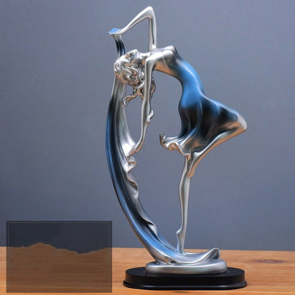 Decorative Resin Figurine Lady Statue